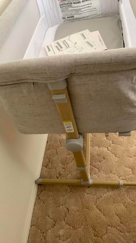 Photo 1 of BERSEY BABY BASSINET BED SIDE SLEEPER 36” X 22” H 38”