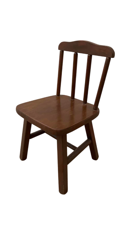 Photo 1 of WOODEN CHILDS CHAIR 22” H