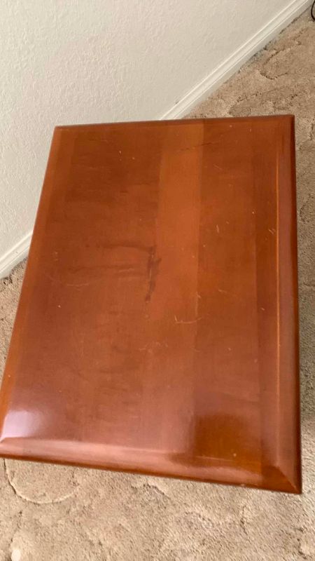 Photo 1 of COUNTRY STYLE WOODEN BENCH 13” X 17” H 18”