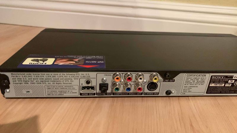 Photo 1 of SONY CD/DVD PLAYER MODEL DVP-NS77H