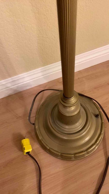 Photo 1 of VINTAGE TORCHIERE LAMP 62”
