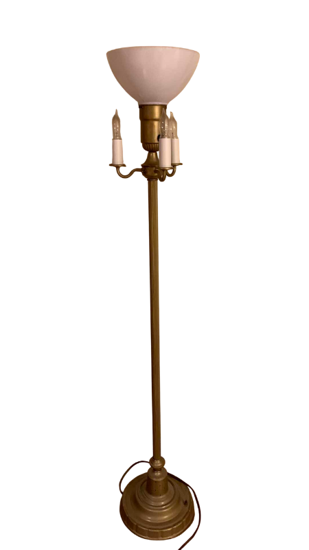 Photo 1 of VINTAGE TORCHIERE LAMP 62”