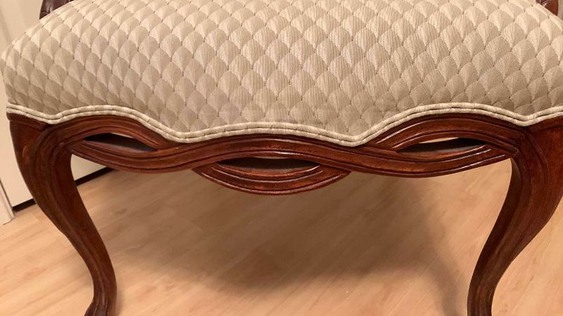 Photo 1 of VINTAGE MAHOGANY DINING CHAIR 28” X 28” H 43”