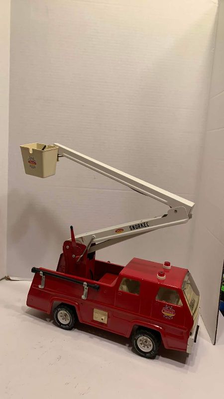 Photo 1 of VINTAGE 1970’S TONKA SNORKEL FIRE TRUCK WITH BUCKET