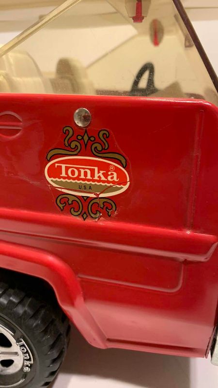 Photo 1 of VINTAGE 1970’S TONKA AERIAL LADDER FIRE TRUCK FULLY FUNCTIONAL LADDER EXTENDS AND RISES