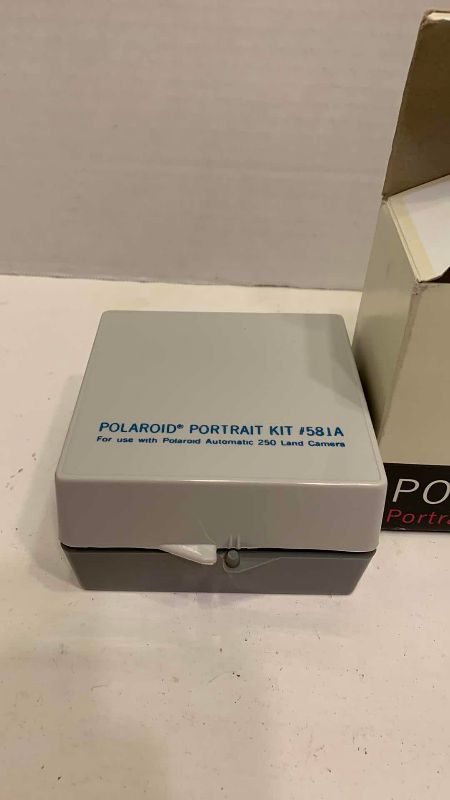 Photo 1 of VINTAGE POLAROID PORTRAIT KIT #581A