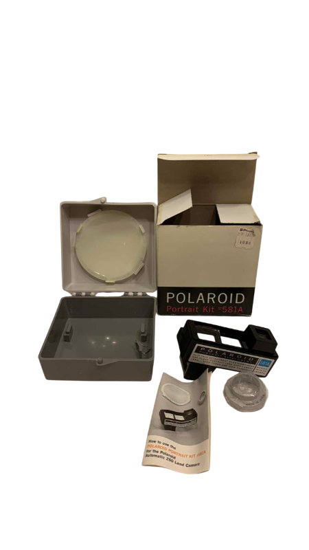 Photo 1 of VINTAGE POLAROID PORTRAIT KIT #581A