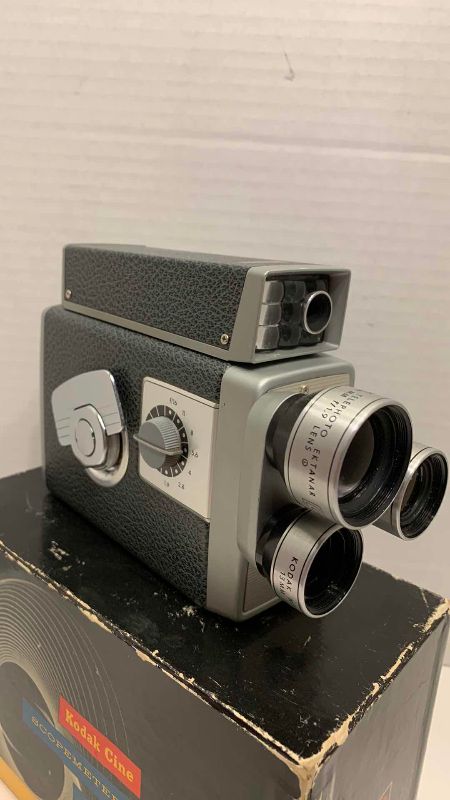 Photo 1 of VINTAGE KODAK CINE SCOPEMETER CAMERA TURRENT F/19