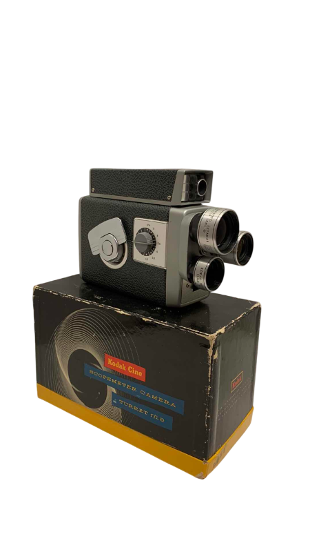 Photo 1 of VINTAGE KODAK CINE SCOPEMETER CAMERA TURRENT F/19