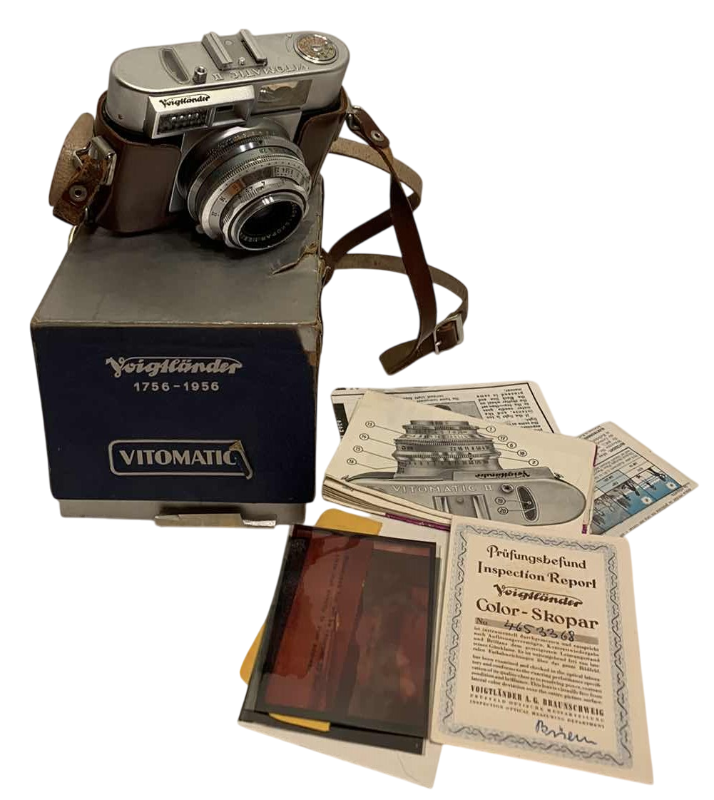 Photo 1 of VINTAGE VOIGTLANDER VITMATIC II 35MM RANGE FINDER CAMERA MADE IN GERMANY