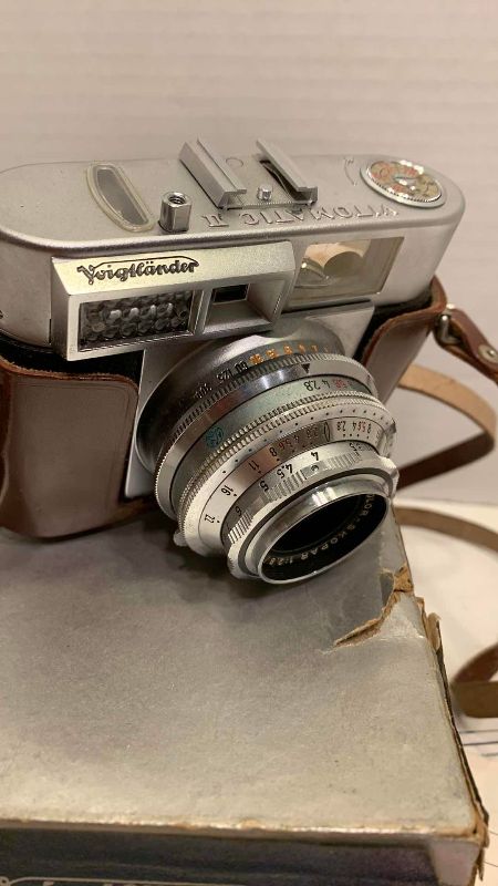 Photo 1 of VINTAGE VOIGTLANDER VITMATIC II 35MM RANGE FINDER CAMERA MADE IN GERMANY