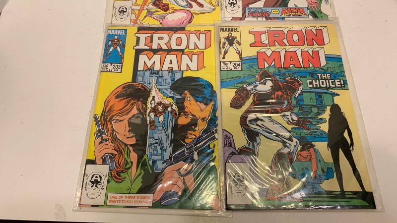 Photo 1 of MARVEL COMICS IRON MAN # 201,202,203,204