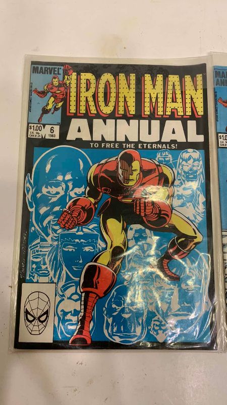 Photo 1 of MARVEL COMICS IRON MAN ANNUAL # 6,7