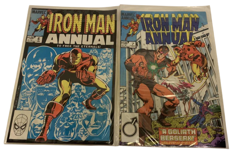 Photo 1 of MARVEL COMICS IRON MAN ANNUAL # 6,7