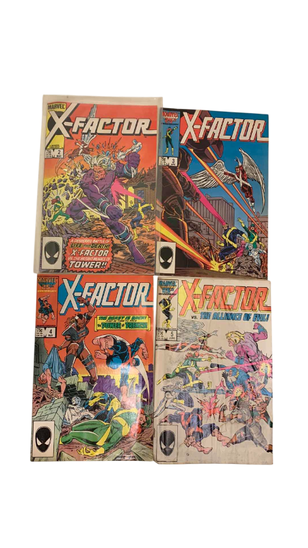 Photo 1 of MARVEL COMICS X-FACTOR # 2,3,4,5