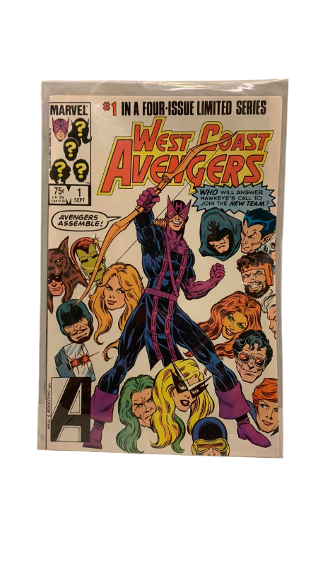 Photo 1 of MARVEL COMICS WEST COAST AVENGERS 1984 # 1