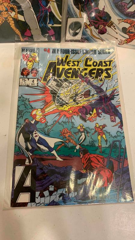 Photo 1 of MARVEL COMICS WEST COAST AVENGERS 1984 # 2,3,4