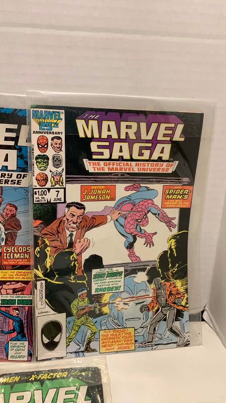 Photo 1 of MARVEL COMICS MARVEL SAGA # 5,6,7,8,9