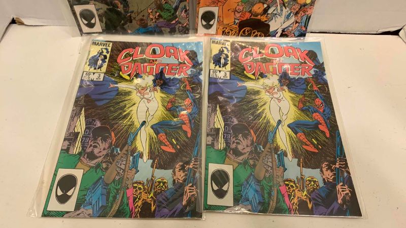 Photo 1 of MARVEL COMICS CLOAK AND DAGGER # 1,2,3,3