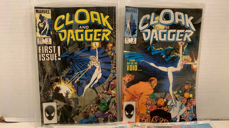 Photo 1 of MARVEL COMICS CLOAK AND DAGGER # 1,2,3,3