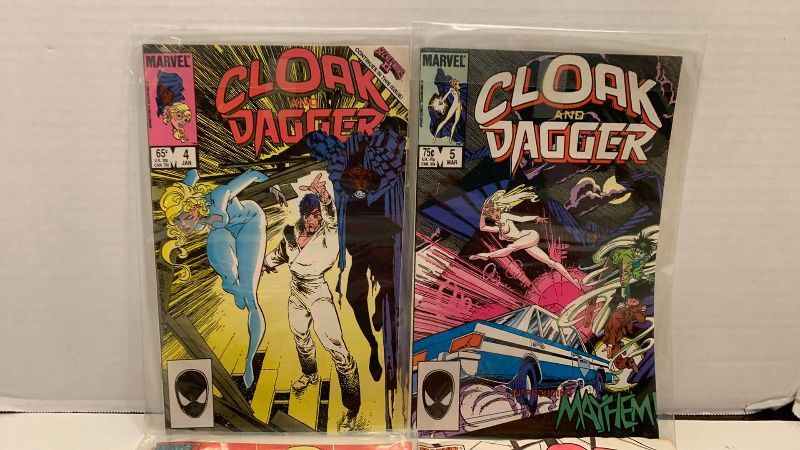 Photo 1 of MARVEL COMICS CLOAK AND DAGGER # 4,5,6,7