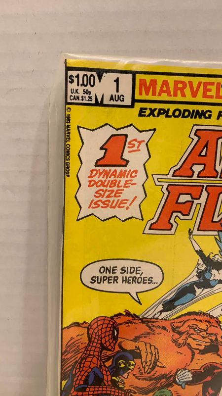 Photo 1 of MARVEL COMICS ALPHA FLIGHT #1