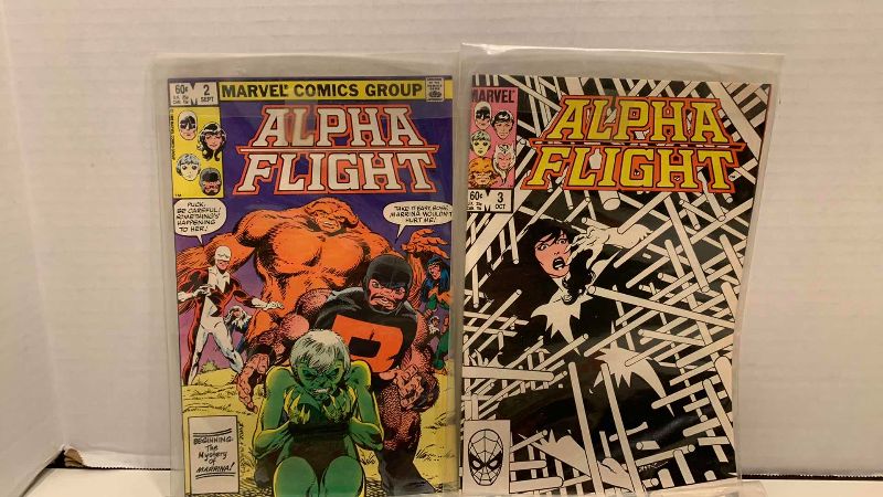 Photo 1 of MARVEL COMICS ALPHA FLIGHT # 2,3,4,5