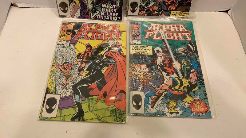 Photo 1 of MARVEL COMICS ALPHA FLIGHT # 14,15,16,17