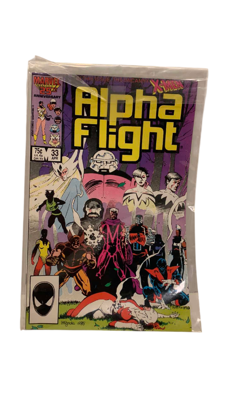 Photo 1 of MARVEL COMICS ALPHA FLIGHT # 33 1ST LADY DEATHSTRIKE