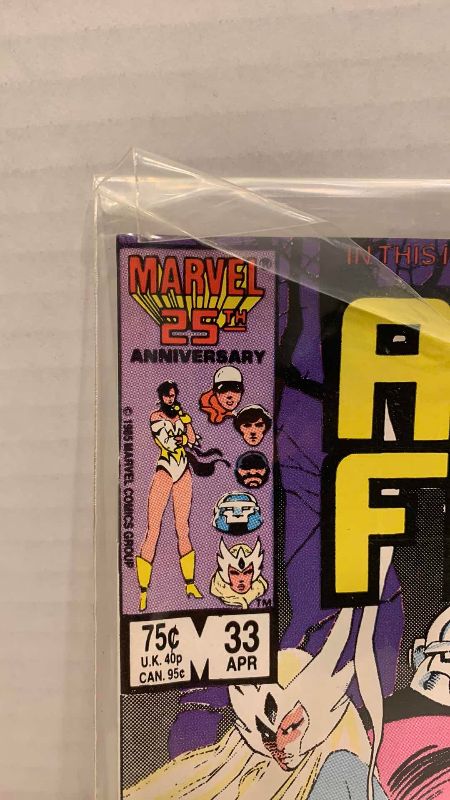 Photo 1 of MARVEL COMICS ALPHA FLIGHT # 33 1ST LADY DEATHSTRIKE