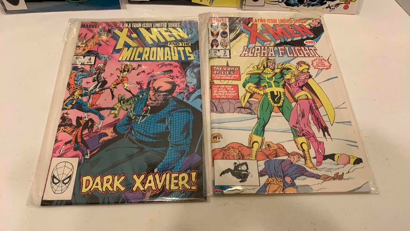 Photo 1 of MARVEL COMICS ALPHA FLIGHT # 35,36,37 AND X-MEN