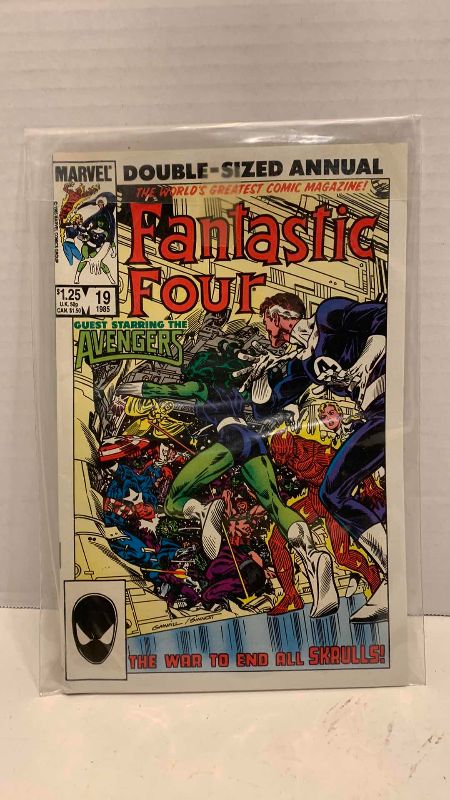 Photo 1 of MARVEL COMICS FANTASTIC FOUR ANNUALS # 17,18,19