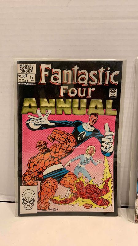Photo 1 of MARVEL COMICS FANTASTIC FOUR ANNUALS # 17,18,19