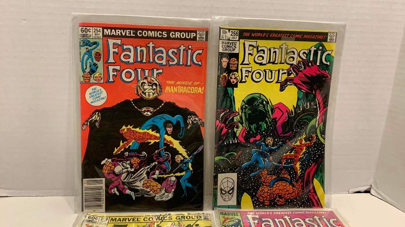 Photo 1 of MARVEL COMICS FANTASTIC FOUR # 254,256,258,259