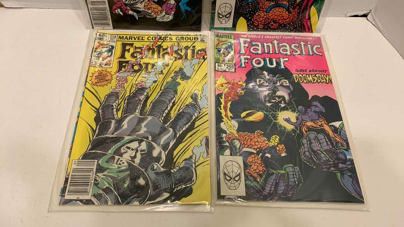Photo 1 of MARVEL COMICS FANTASTIC FOUR # 254,256,258,259