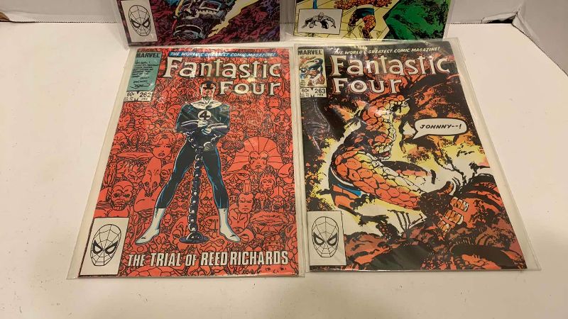 Photo 1 of MARVEL COMICS FANTASTIC FOUR # 260,261,262,263