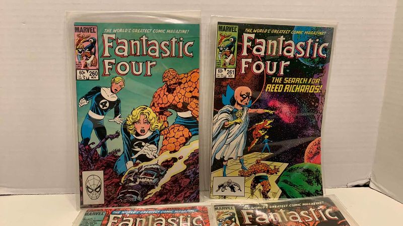 Photo 1 of MARVEL COMICS FANTASTIC FOUR # 260,261,262,263