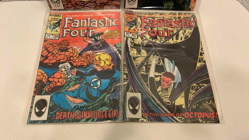 Photo 1 of MARVEL COMICS FANTASTIC FOUR # 264,265,266,267