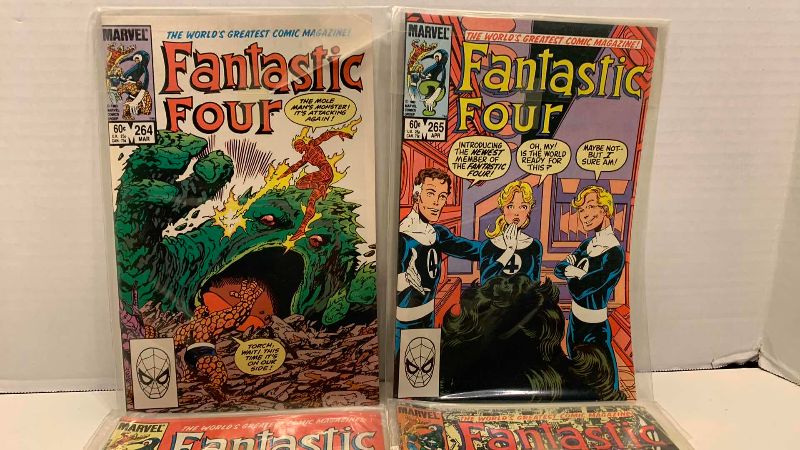 Photo 1 of MARVEL COMICS FANTASTIC FOUR # 264,265,266,267