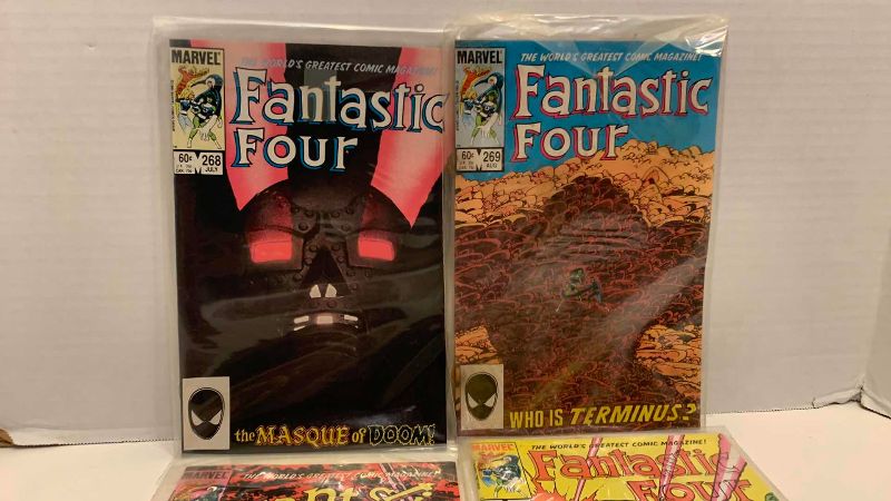 Photo 1 of MARVEL COMICS FANTASTIC FOUR # 268,269,270,271
