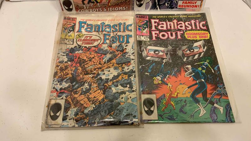 Photo 1 of MARVEL COMICS FANTASTIC FOUR # 272,273,274,279