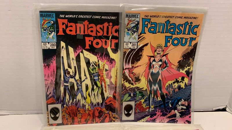 Photo 1 of MARVEL COMICS FANTASTIC FOUR # 280,281,272,283