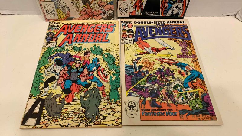 Photo 1 of MARVEL COMICS THE AVENGERS ANNUALS # 11,12,13,14