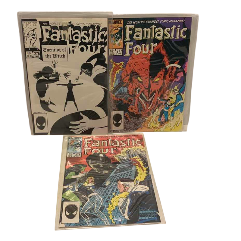 Photo 1 of MARVEL COMICS FANTASTIC FOUR # 276,277,278