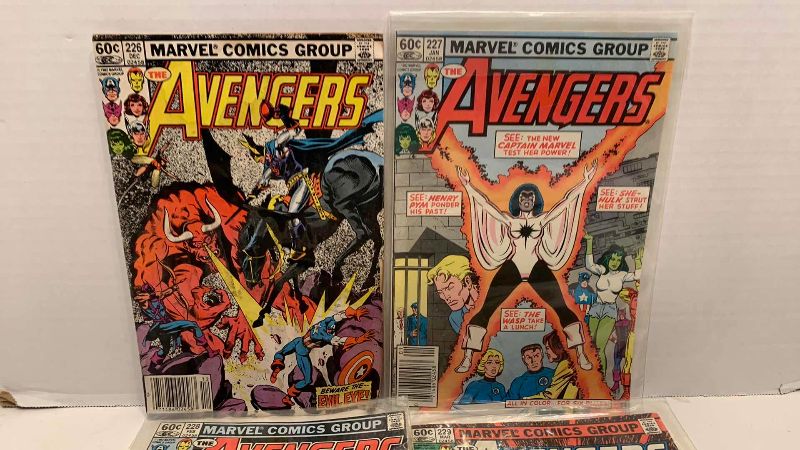 Photo 1 of MARVEL COMICS THE AVENGERS # 226,227,228,229