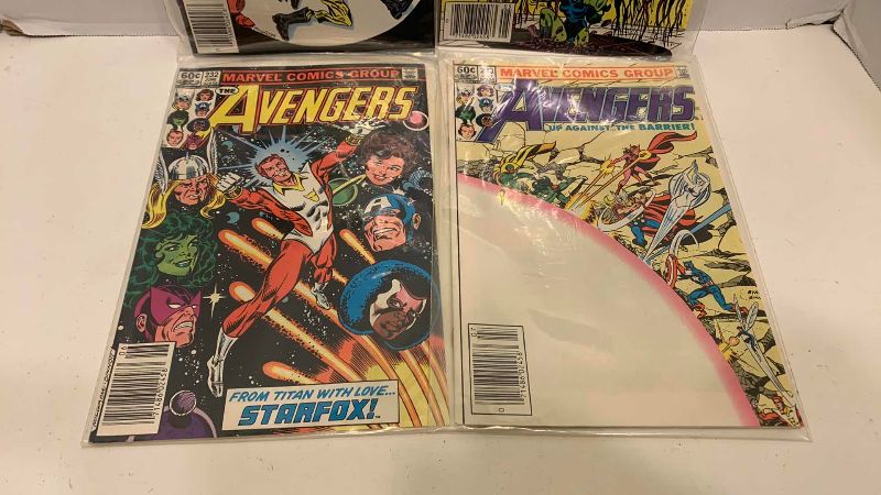 Photo 1 of MARVEL COMICS THE AVENGERS # 240,231,232,233