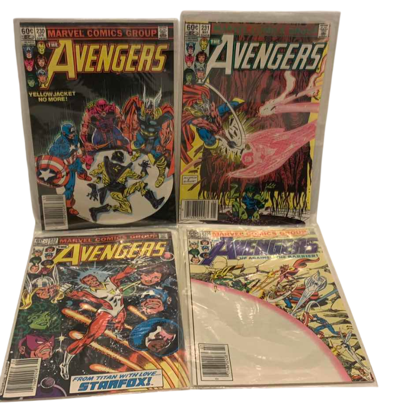 Photo 1 of MARVEL COMICS THE AVENGERS # 240,231,232,233