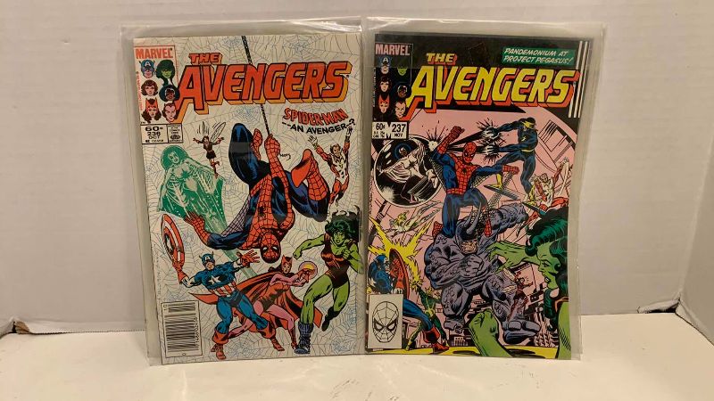 Photo 1 of MARVEL COMICS THE AVENGERS # 234,235,236,237