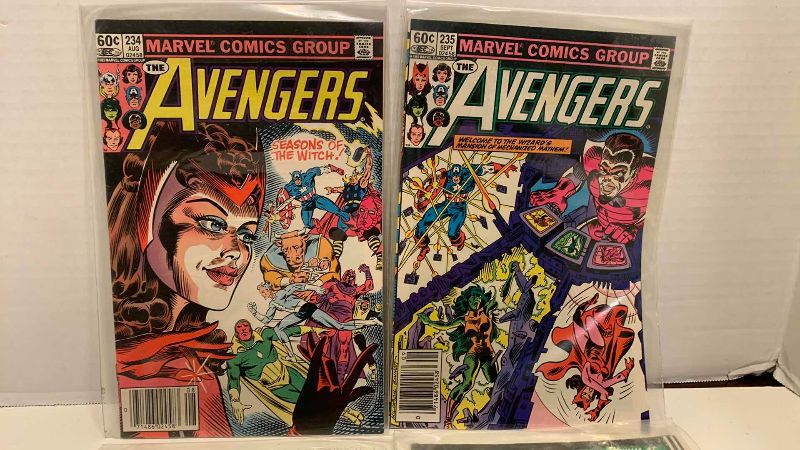 Photo 1 of MARVEL COMICS THE AVENGERS # 234,235,236,237