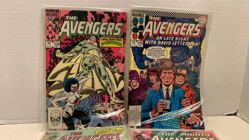 Photo 1 of MARVEL COMICS THE AVENGERS # 238,239,240,241